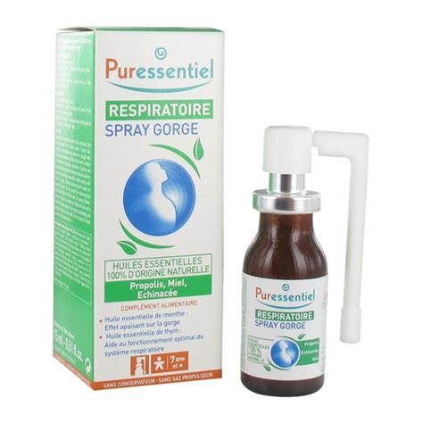 PURESSENTIEL RESPIRATOIRE SPRAY GORGE 15ML Angel Care Maroc