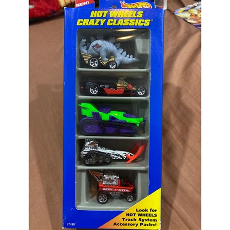 Hot Wheels Gift Pack Crazy Classics Speed A Saurus Rigor Motor Treadator Big Chill
