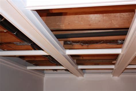 how to install a drop ceiling in a basement