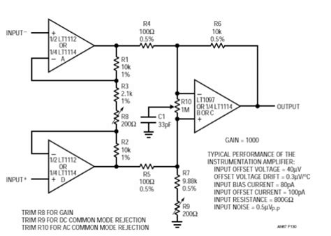 Amplificador De Instrumentaci N De Ganancia Cir S