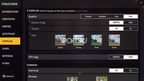 Cara Mengaktifkan Fps Tinggi Free Fire Ff Esportsku
