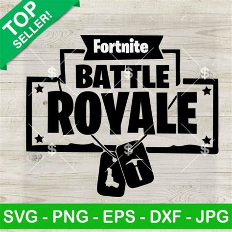 Fortnite Battle Royale Svg Fortnite Battle Royale Logo Svg Battle Gamer Royal Svg Png Dxf Eps