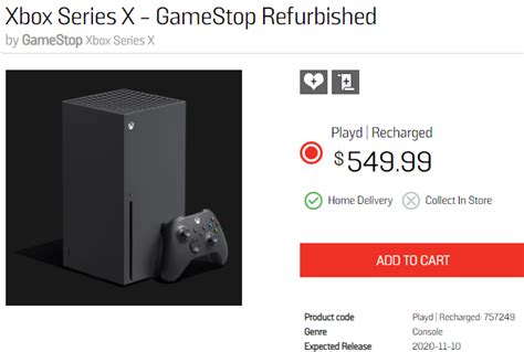 [GameStop} Xbox Series X - GameStop Refurbished : r/SweetDealsCA