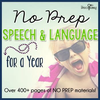 The Speech Bubble Slp Teaching Resources Teachers Pay Teachers