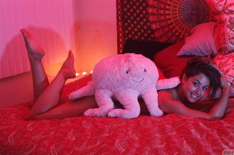 Brunette Babe Carol Jasabe Modelling Her Beautiful Body Nude On A Bed