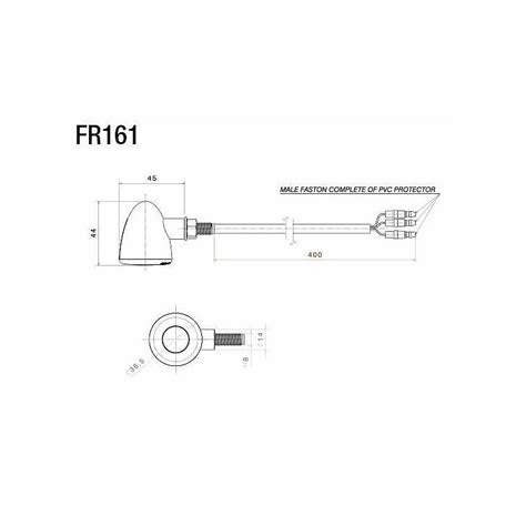 Rizoma Iride L LED Indicator Front Position Light Moore Speed Racing