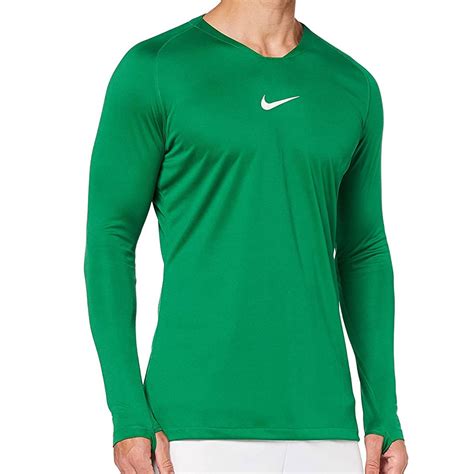 Camiseta térmica manga larga Nike verde futbolmania