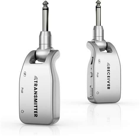 Wireless Guitar System 24 Ghz With 6 Channels Rechargeable