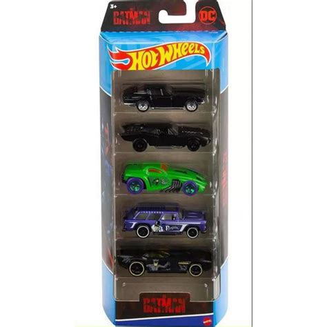 Hot Wheels Batman Pack Multipack Of Batman Themed Vehicles Authentic Decos Scale