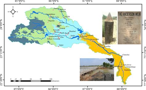 Location map of the Damodar River Basin | Download Scientific Diagram