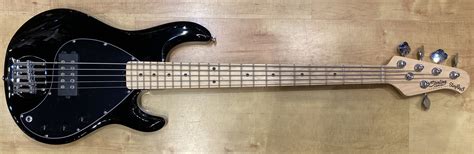 Sterling By Music Man StingRay Ray5 5-String Bass (Black) — Andy Babiuk ...