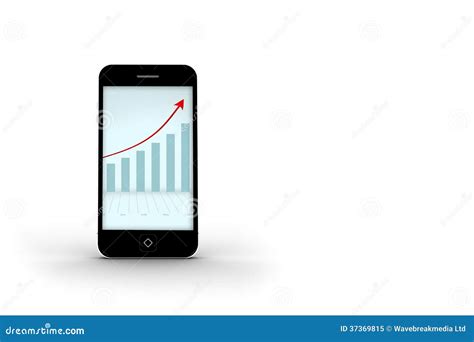 Barchart With Arrows Up Down Arrows On Chart Colors Cartoon Vector