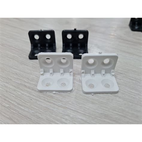 Pvc L Bracket Plastic L Shape Shelf Corner Brace Angle Bracket 1 X 1