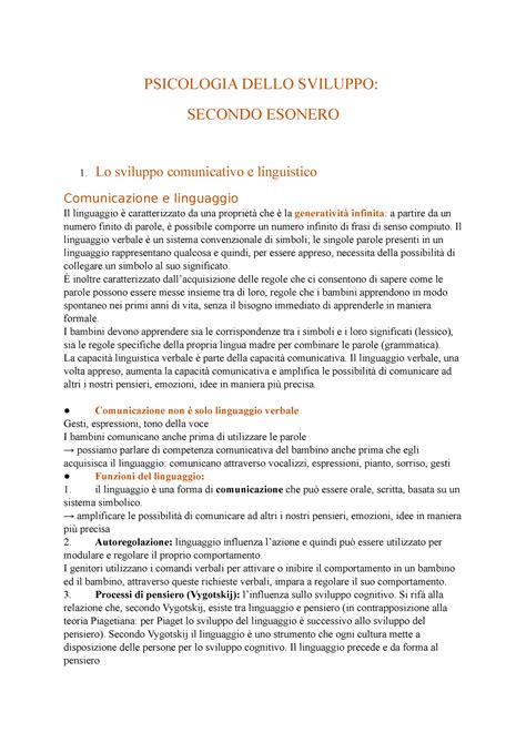 Psicologia Dello Sviluppo Seconda Parte PSICOLOGIA DELLO SVILUPPO