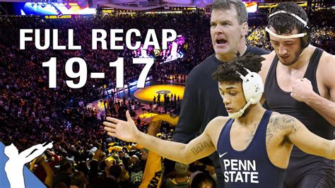 1 Iowa Vs 2 Penn State Super Dual Recap Youtube