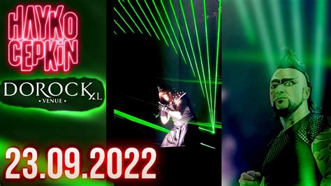 Hayko Cepkin 23 Eylül 2022 Dorock XL Venue dorock haykocepkin YouTube