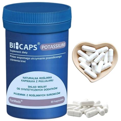 Formeds BICAPS Potassium Potas 60 Kapsułek 13756217615 Allegro pl