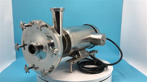 Food Grade Stainless Steel Liquid Transfer Beer Pump Sanitary