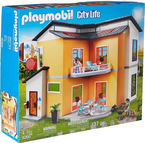 PLAYMOBIL 9266 Maison Moderne City Life La Maison Moderne La Maison