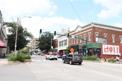 Walnut Street Downtown Bloomington In Todd Jacobson Flickr