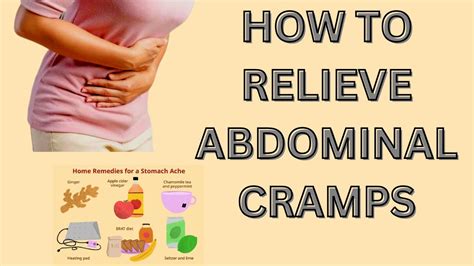 Remedy For Stomach Cramps At Home How To Relieve Abdominal Cramps Youtube