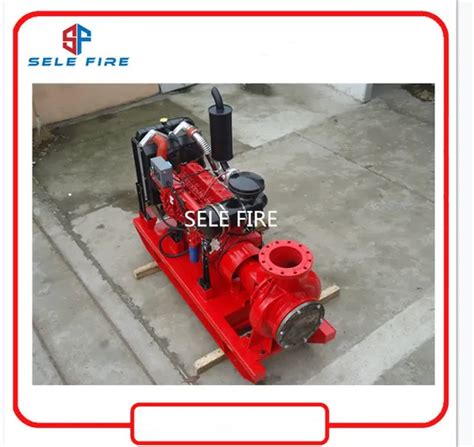 Ulfm Listed Diesel Engine Driven Centrifugal End Suction Fire Fighting