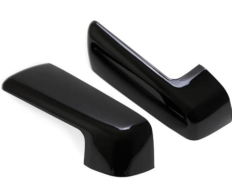 Black Pair Side Mirror Driver Side Mirror Car Side Door Mirror Cover