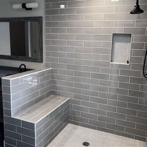 Revamp Your Bathroom With Grey Tile In Shower Get Inspired Now