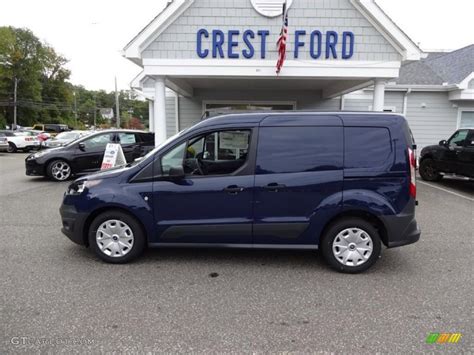 2016 Dark Blue Ford Transit Connect Xl Cargo Van 107660094 Photo 4 Car Color