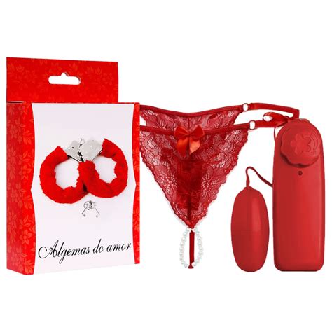 KIT Algemas Sensual De Metal Fetiche Calcinha Tailandesa Vibrador Feminino SEX SHOP Shopee