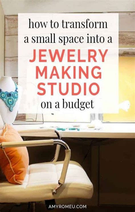 How To Turn A Small Space Into A Jewelry Making Studio Jewelryaddict