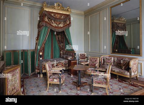 Fontainebleau, France - 16 August 2015 : Interior view of the ...