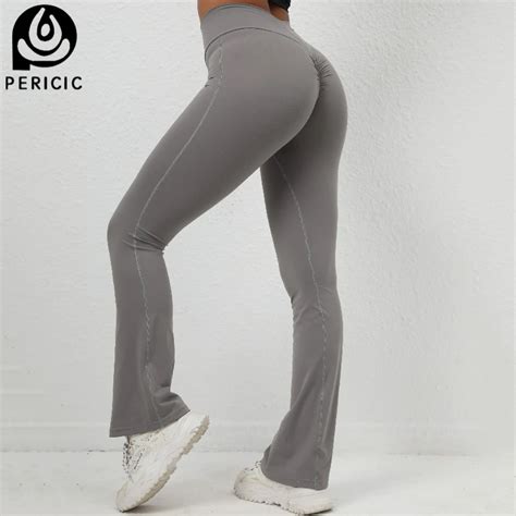 Wide Leg Yoga Pants Women Leggings Gym Sports Tights High Elastic