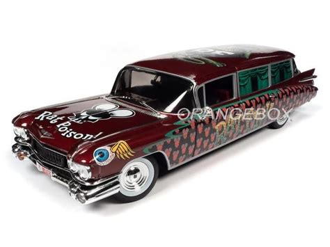 Cadillac Eldorado Hearse 1959 Rat Fink 1 18 Autoworld 18 Anos Loja