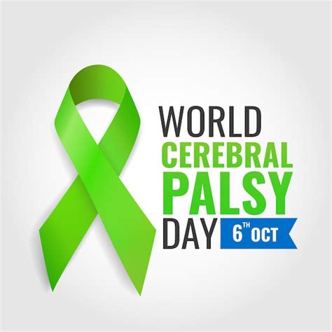 Premium Vector World Cerebral Palsy Day