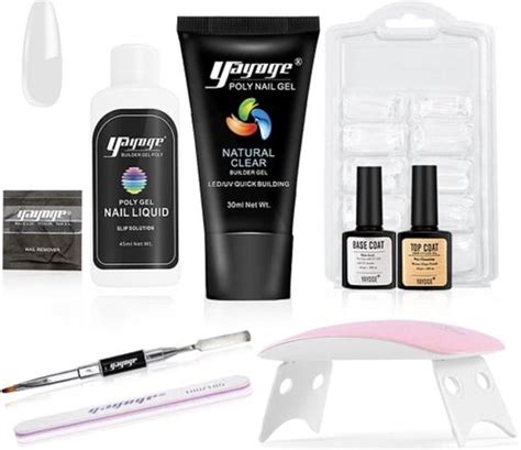 Yayoge Kit Polygel Ongles En Poly Gel Extension D Ongle