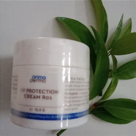 Jual Primaderma Uv Protection Cream R01 Kemasan Baru 12 5 Gr Shopee