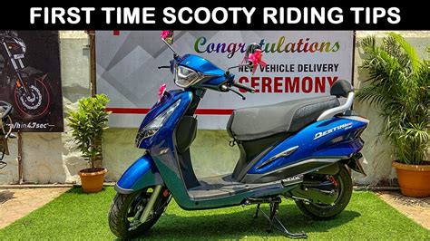 First Time Scooty Riding Tips How To Ride A Scooty Youtube