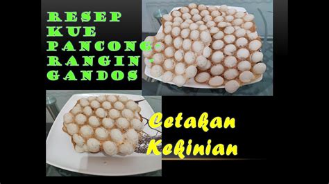 CARA BUAT KUE PANCONG RANGEN GANDOS GURIH MANIS DAN PRAKTIS IDE