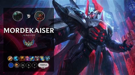 Mordekaiser Jungle Vs Graves Euw Challenger Patch 1219 Youtube