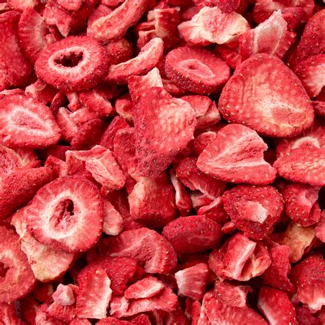 Freeze Dried Strawberries 2oz Bag • Organic Freeze Fruits And Veggies