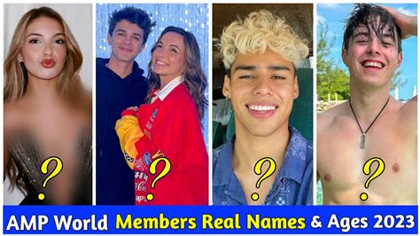 Amp World Members 🔥 Real Names And Ages 2024 Youtube