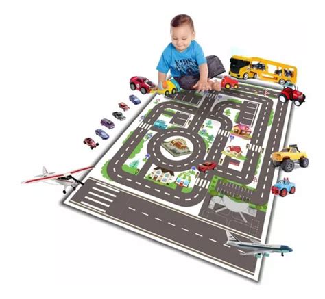 Pista Para Hot Wheels Grande Cidade P Carrinhos Tp Cor Cinza X Cm Mercadolivre