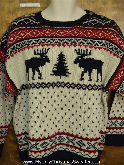 Ralph Lauren Olympic Reindeer Christmas Sweater NEW – My Ugly Christmas ...