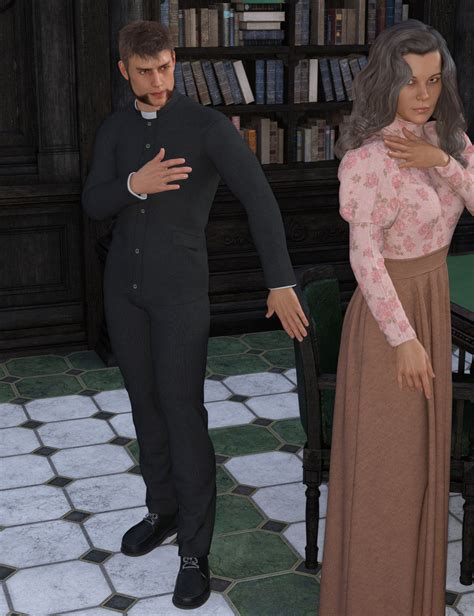 Classic Vicar Outfit for Genesis 8 Male(s) | Daz 3D