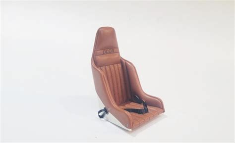 16 Rc Scale Custom Aluminum Racing Seat Oc Cafe Racer