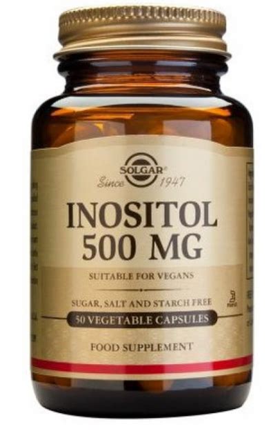 Solgar Inositol Mg Vegetable Capsules Online Vitamins Natural