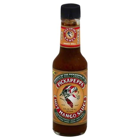 Pickapeppa Pickapeppa Hot Mango Sauce Oz Walmart