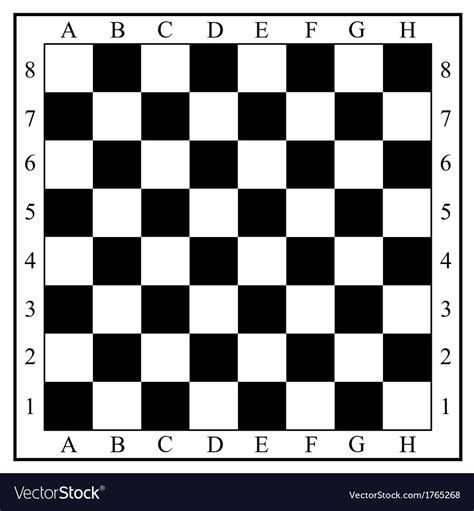Free Printable Chess Board