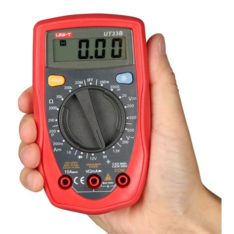 Uni T Ut B Auto Range Handheld Palm Size Lcd Digital Multimeter Ac Dc